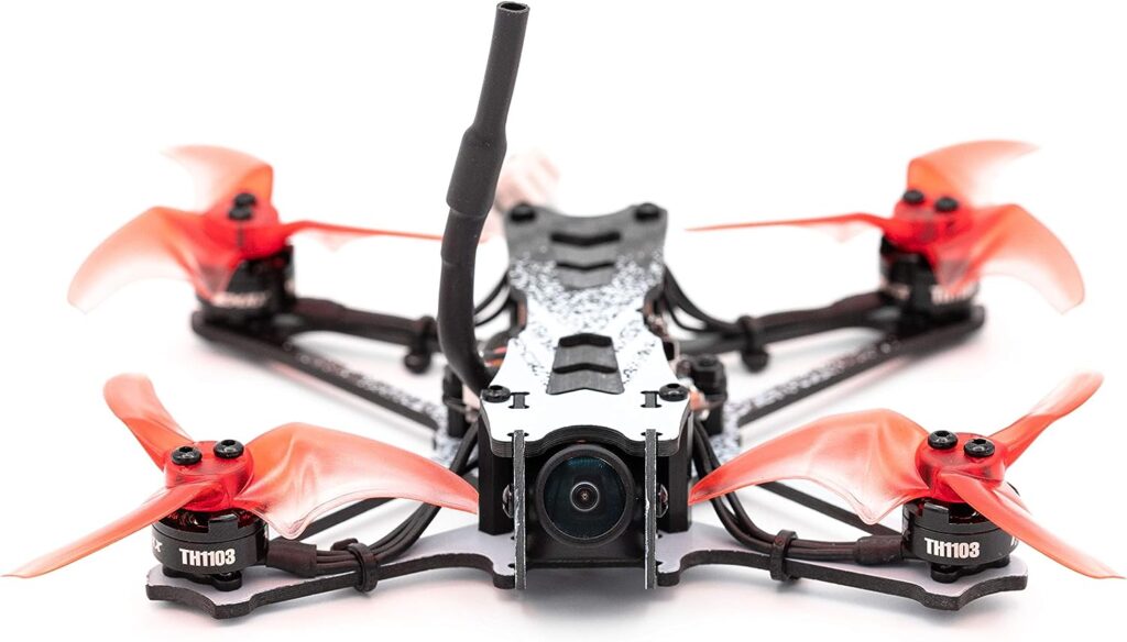 EMAX Tinyhawk 2 Freestyle 2.5 inch FPV Drone for Beginners Ready to Fly RTF Kit 200mw 2s Carbon Fiber Frame 7000KV