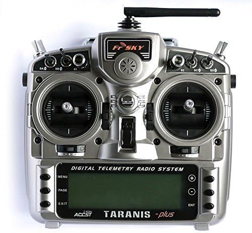 FrSky Taranis X9D Plus 16 Channel 2.4ghz ACCST Radio Transmitter for RC Drone FPV Racing - Mode 2 (Left Hand Throttle)